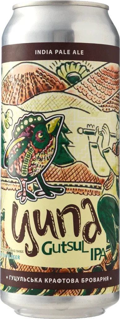 [100001326] Пиво Ципа Гуцул IPA, ABV 6.1%, 0.5л