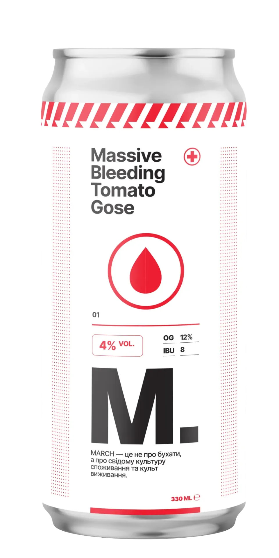 [100001377] Пиво ШО Massive Bleeding Sour, ABV 4%, 0.33л