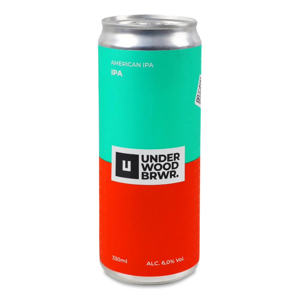 [100000916] Пиво Underwood IPA, ABV 6%, 0.33л