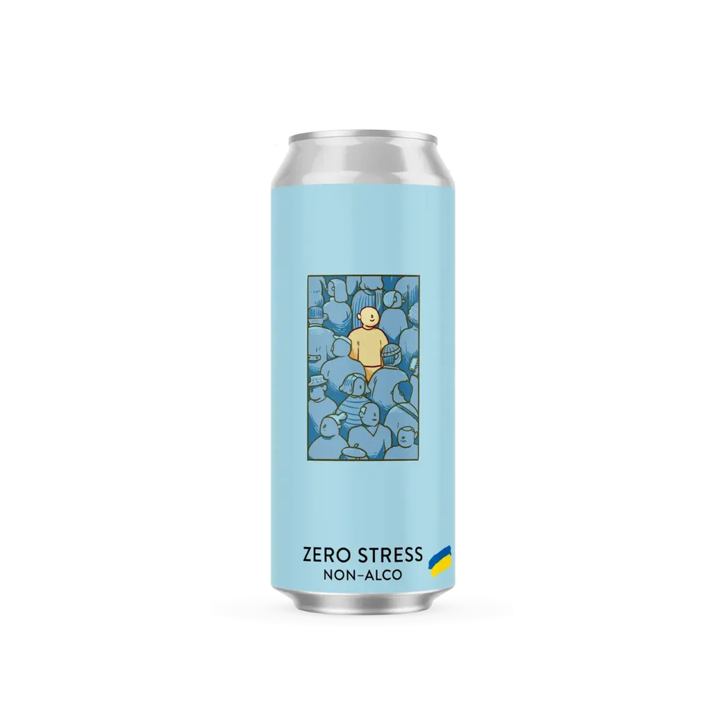 [100001076] Пиво Varvar Zero Stress, ABV 0.5%, 0.33 л