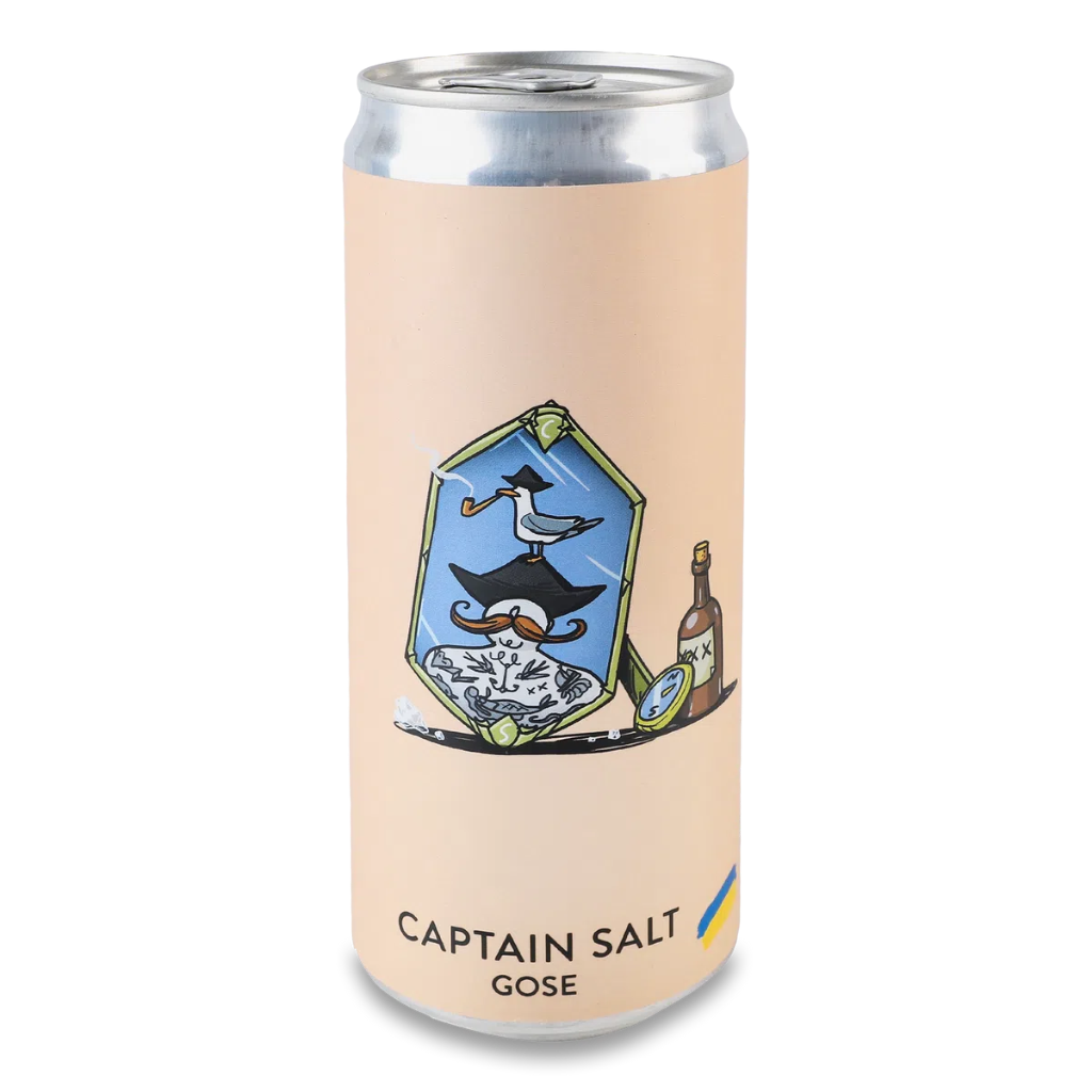 [100000995] Пиво Varvar Captain Salt Gose, ABV 5%, 0.33л