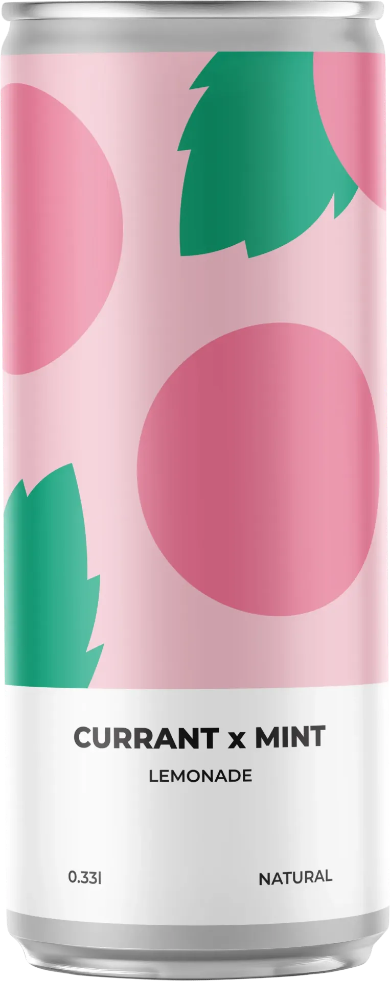 [100000100] Лимонад Underwood Soda Currant X Mint Lemonade, ABV 0.0%, 0.33 л