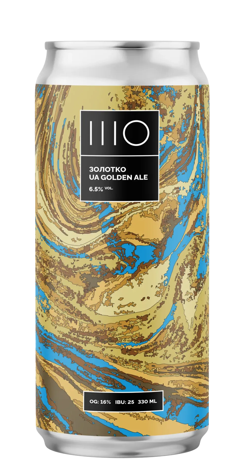 [100001404] Пиво ШО Золотко Golden Ale, ABV 7.5%, 0.33 л