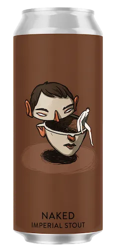 Пиво Varvar Naked Imperial Stout, ABV 12%, 0.33 л