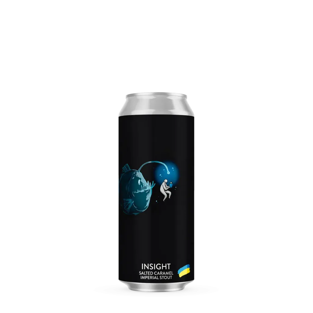[100001022] Пиво Varvar Insight Salted Caramel Imperial Stout, ABV 8.4%, 0.33 л