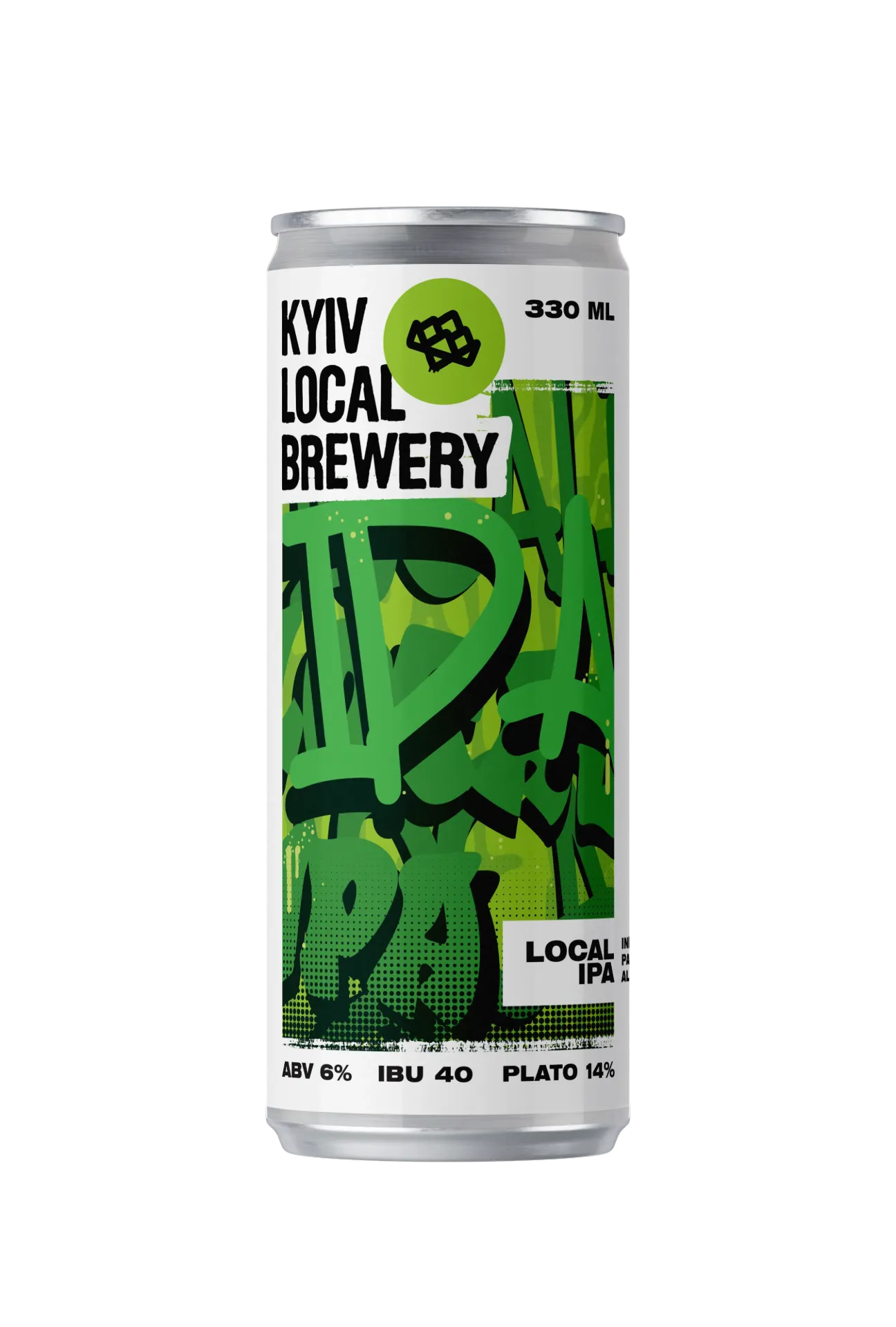 [100003337] Пиво Kyiv Local Brewery Local IPA, ABV 6%, 0.33л