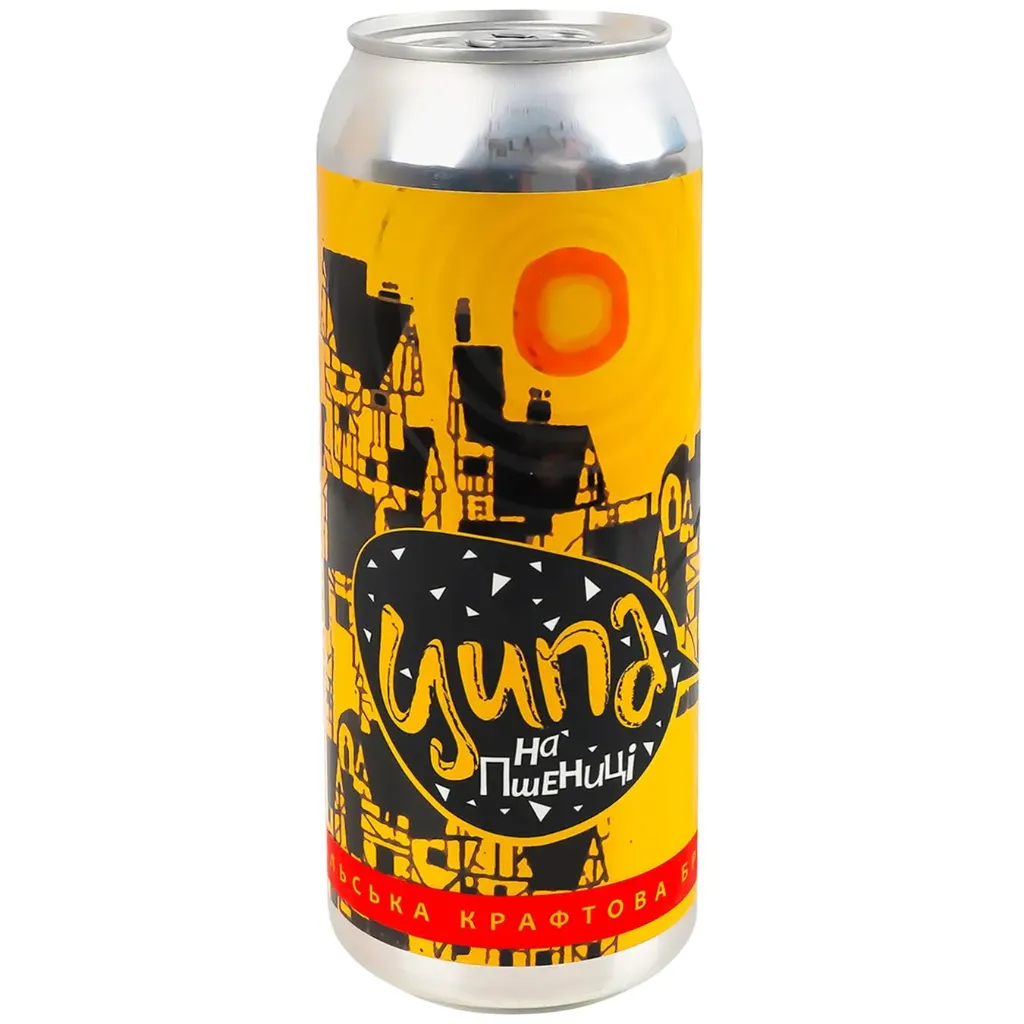 [100003397] Пиво Ципа На Пшениці Wheat, ABV 5%, 0.5л