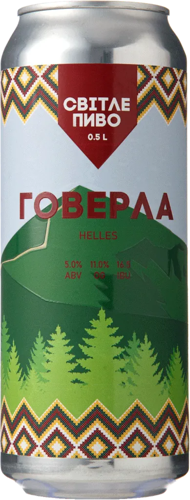 [100003396] Пиво Ципа Говерла Helles, ABV 5%, 0.5л