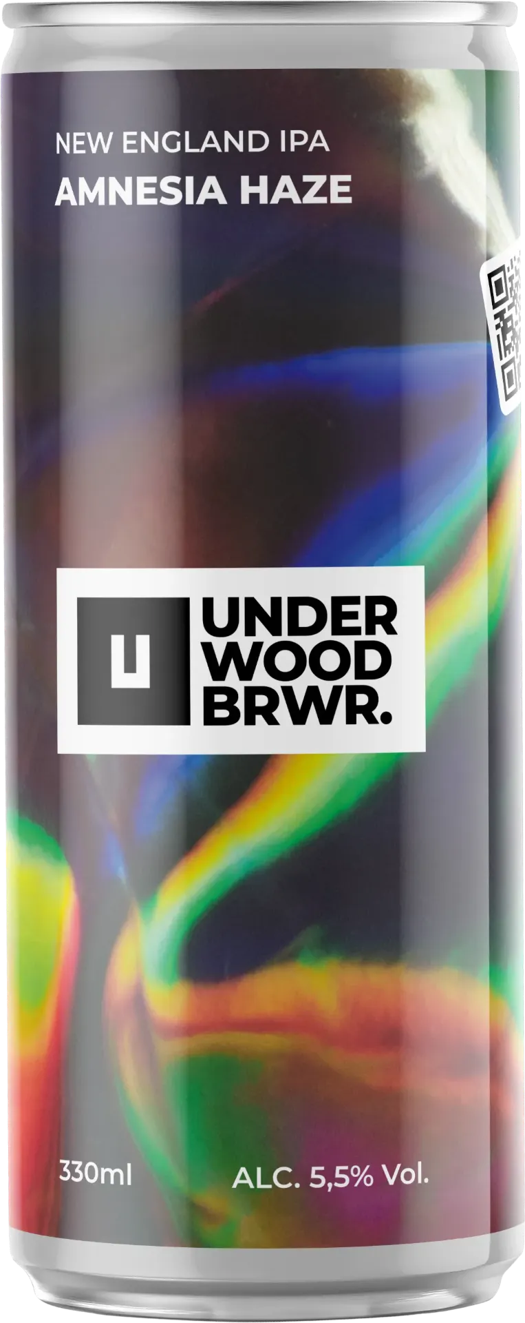 Пиво Underwood Amnezia Haze NEIPA, ABV 5,5%, 0.33л