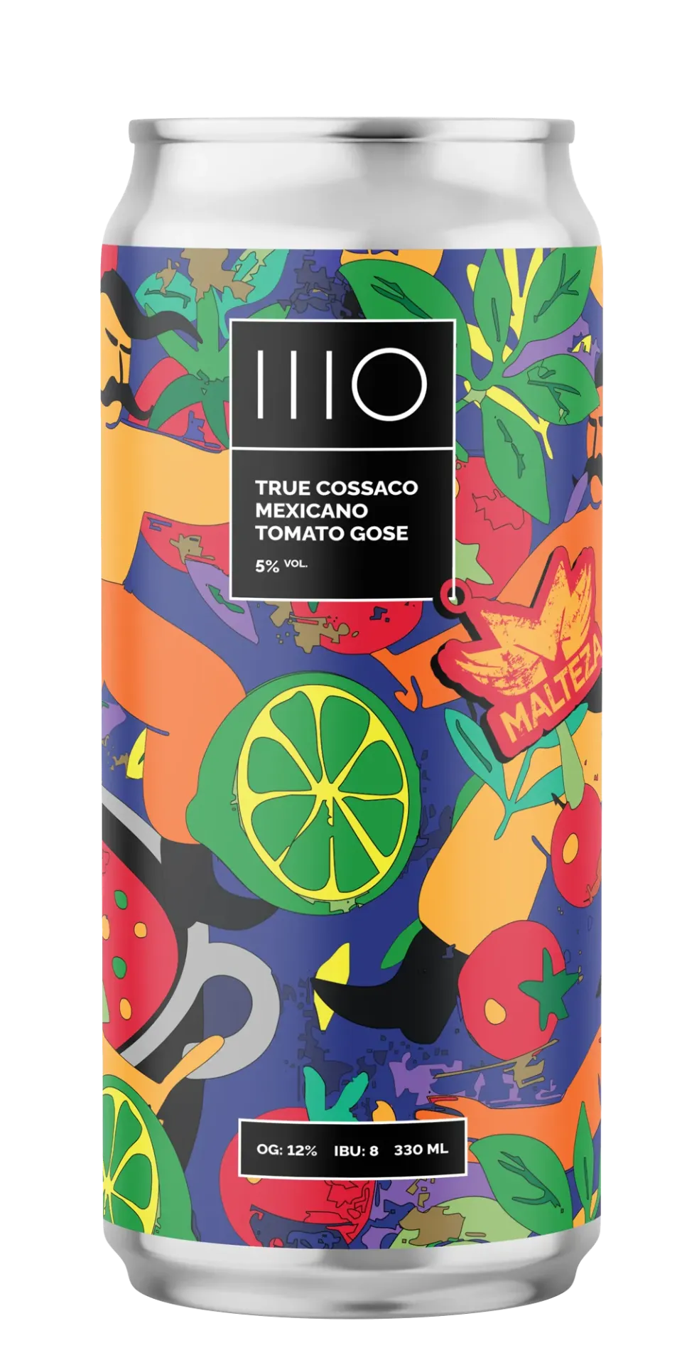 [100003562] Пиво ШО True Cossaco Mexicano Tomato Gose, ABV 5%, 0.33л