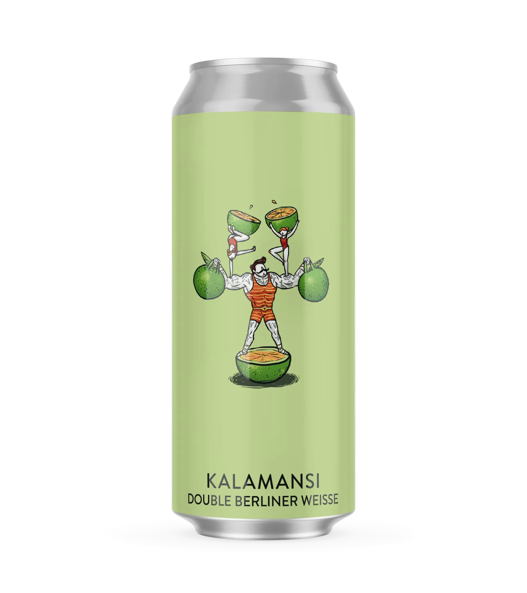 Пиво Varvar Kalamansi Double Berliner Weisse, ABV 5.3%, 0.33 л