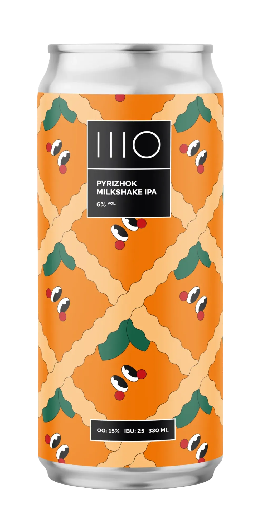 Пиво ШО Pyrizhok Milkshake IPA, ABV 6%, 0.33л