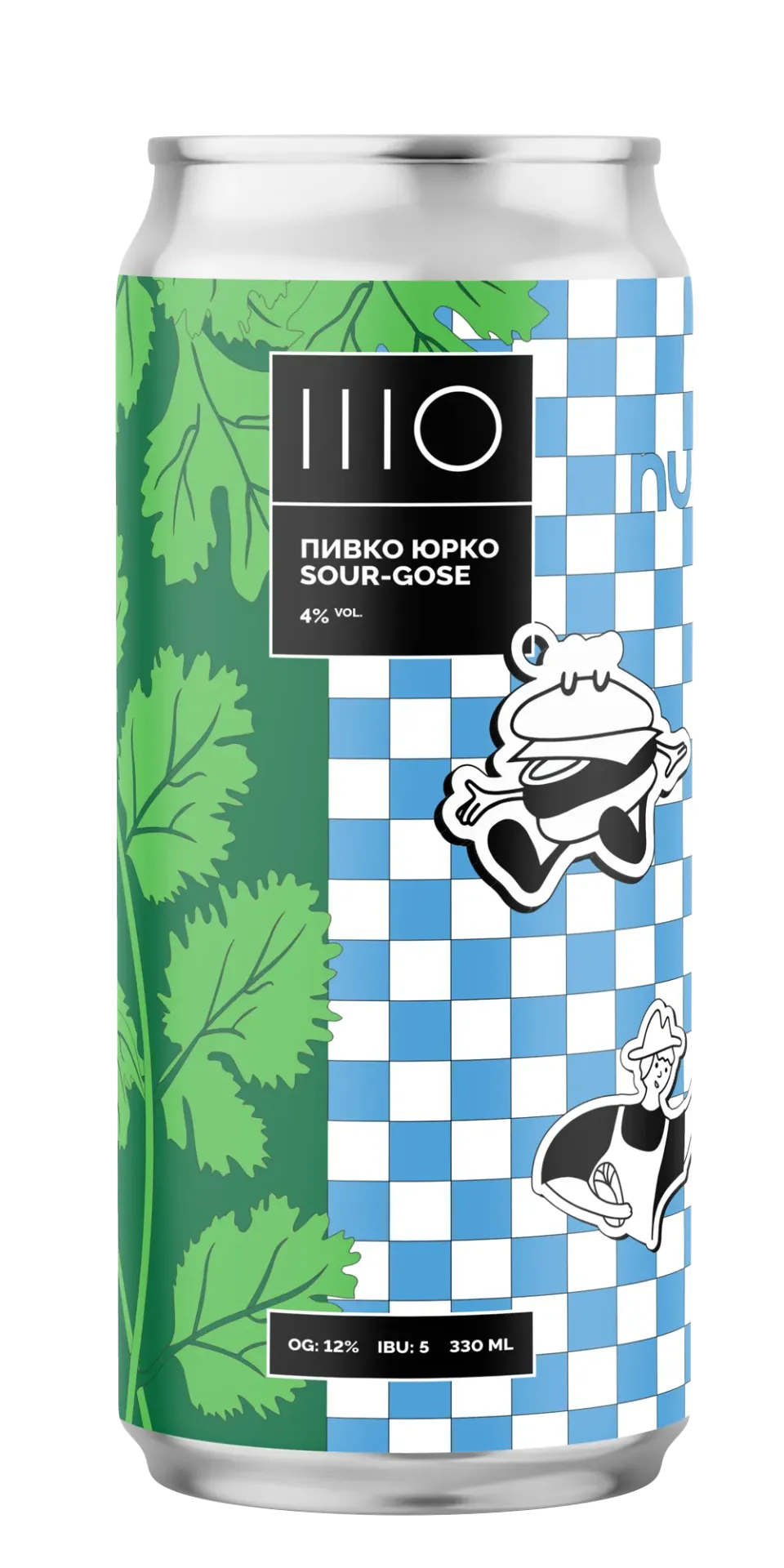 Пиво ШО Пивко Юрко Sour, ABV 4%, 0.33л