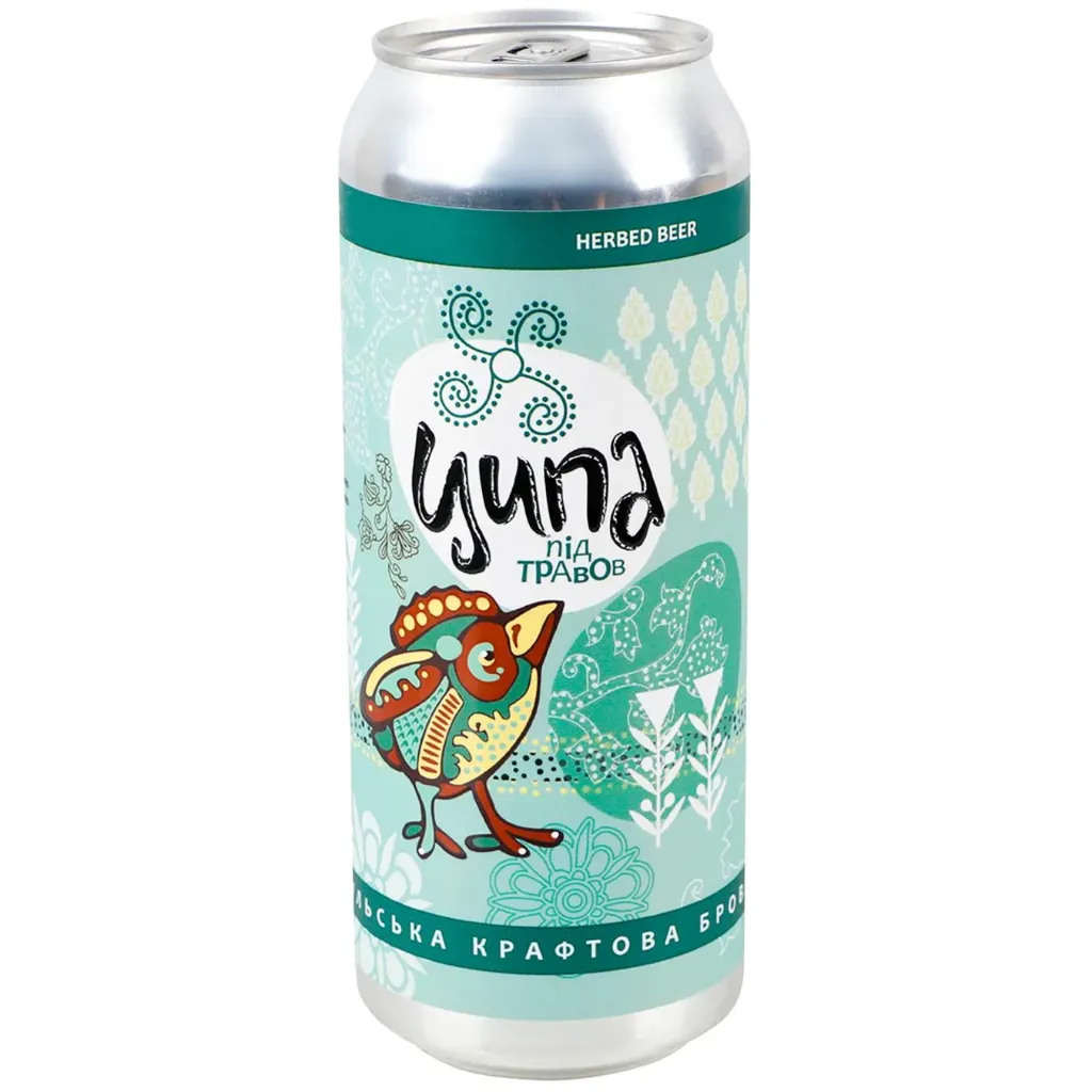 Пиво Ципа Під Травов Herbed Beer, ABV 5,5%, 0.5л