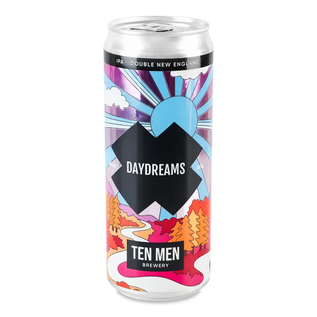 [100003524] Пиво Ten Men Daydreams Double NEIPA, ABV 7,6%, 0.33л