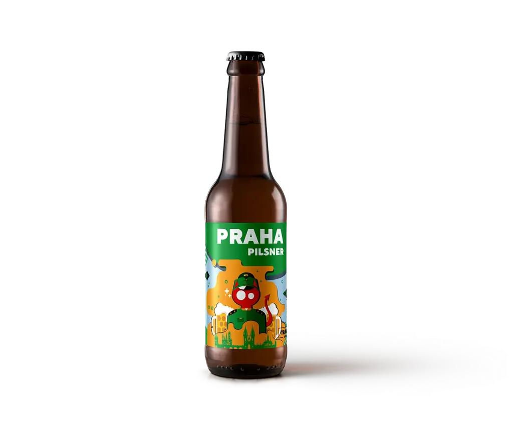 [100003522] Пиво Red Cat Praha Pilsner, ABV 4,8%, 0.33л