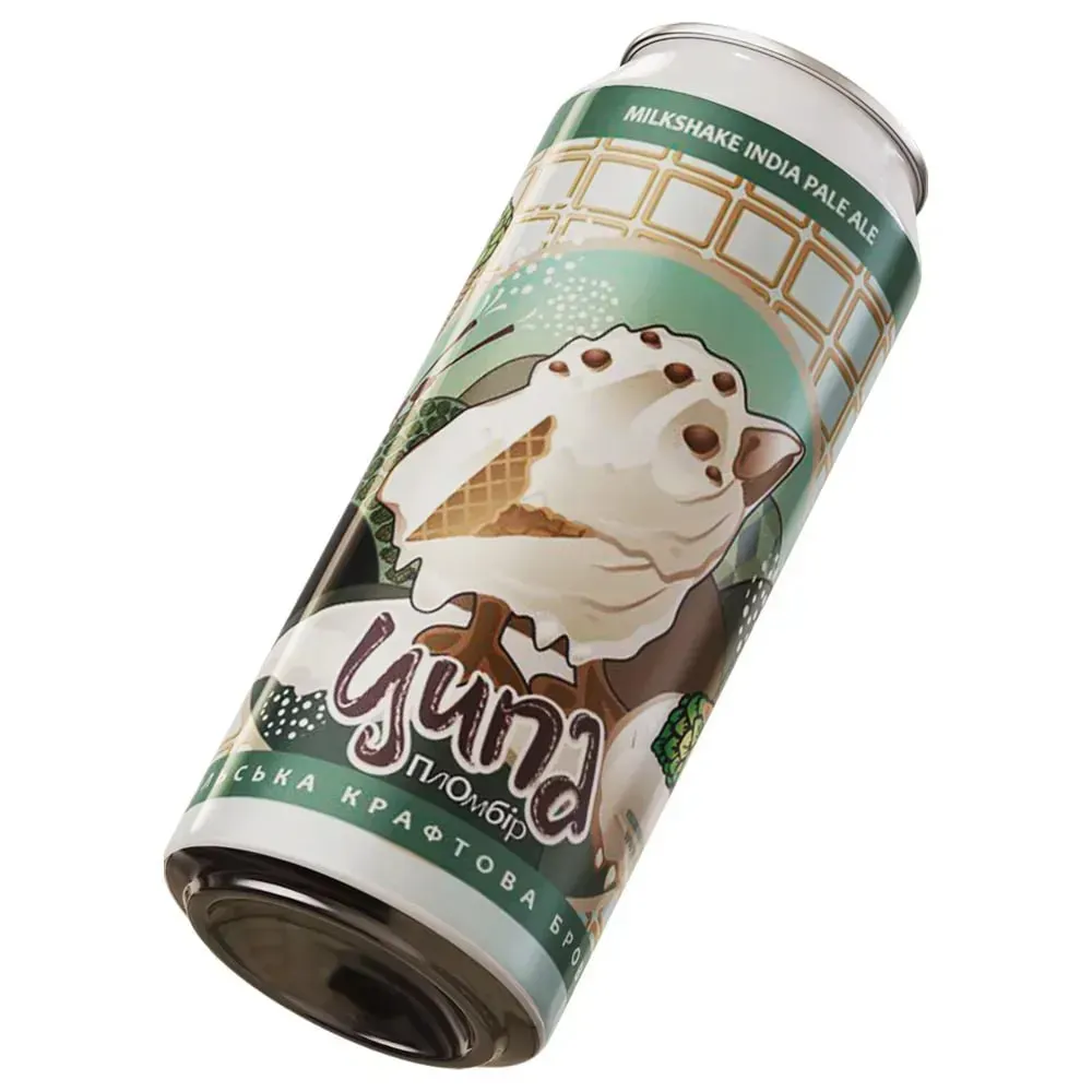 [100001345] Пиво Ципа Пломбір Milkshake IPA, ABV 5.6%, 0.5л