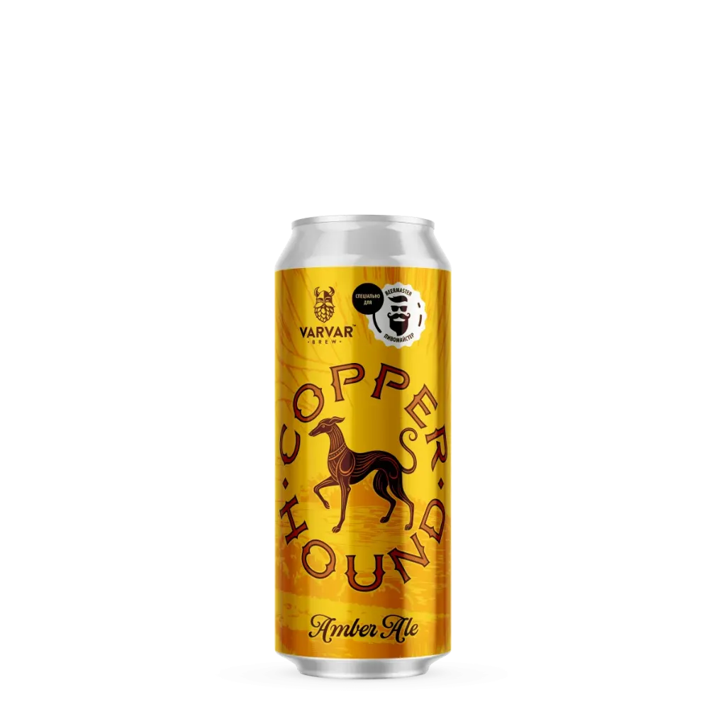 Пиво Varvar Copper Hound Amber Ale, ABV 5%, 0.33л