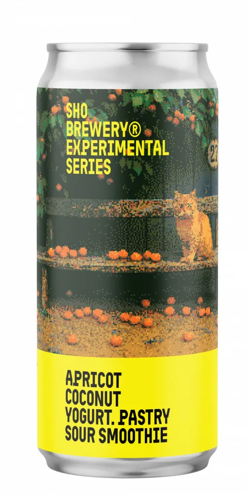 [100001354] Пиво ШО Apricot, Coconut, Yogurt Sour, ABV 5%, 0.33л