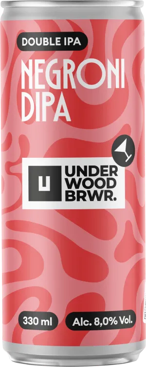 Пиво Underwood Negroni DIPA, ABV 8%, 0.33л
