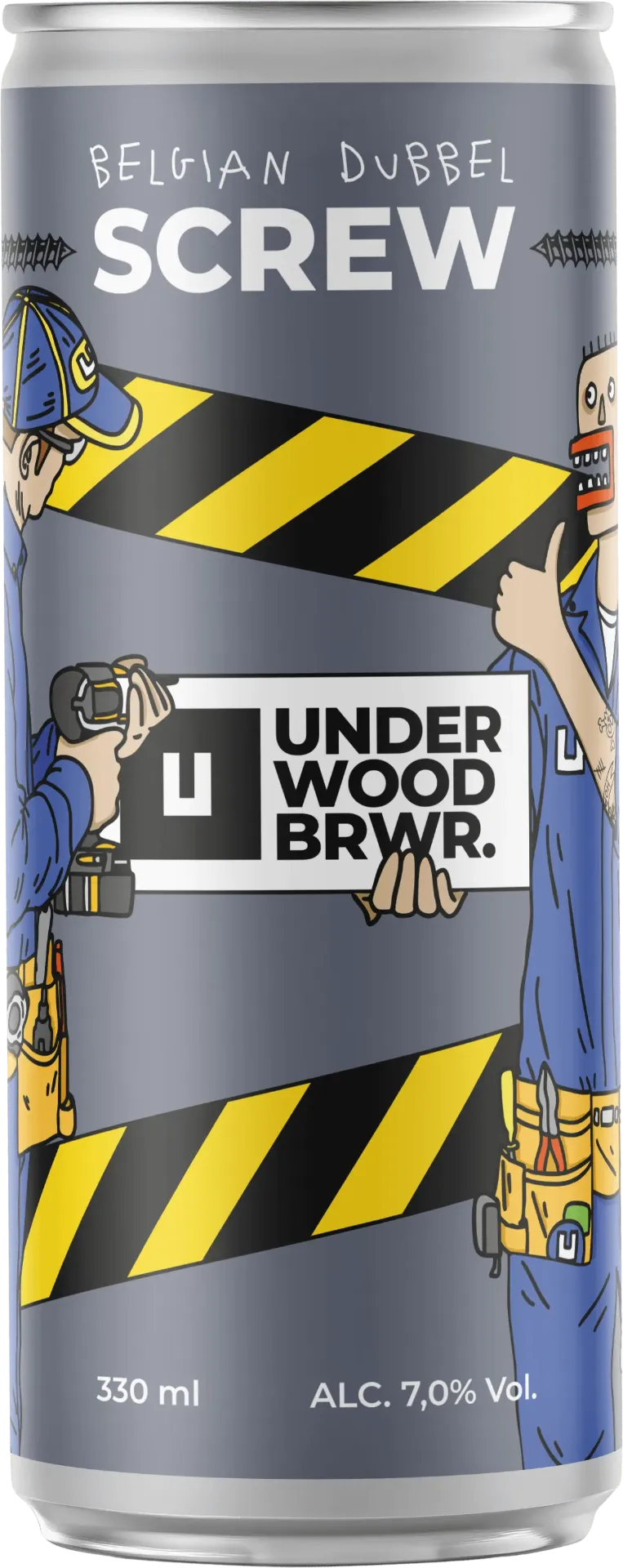 [100000945] Пиво Underwood Screw Belgian Dubbel, ABV 7%, 0.33л